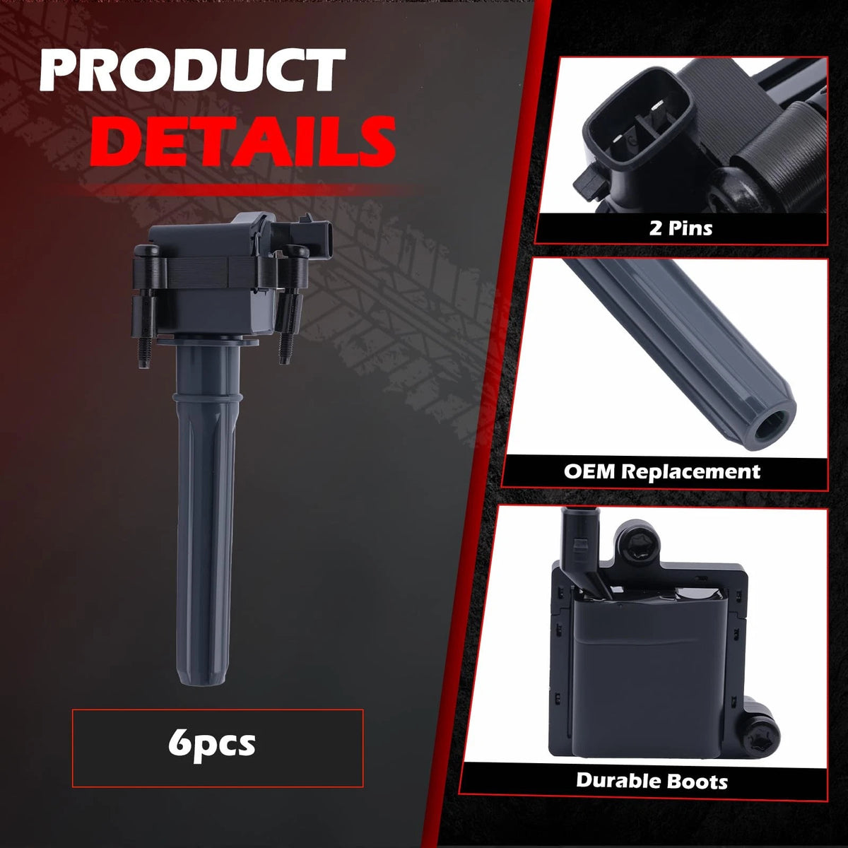 Ignition Coil Set for Chrysler 300, Concorde, Intrepid (1998–2006)