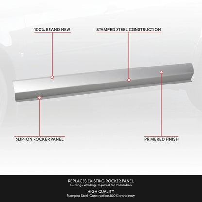 Outer Rocker Panel for Chevrolet Cobalt Pontiac G5 Sedan (2005–2010)