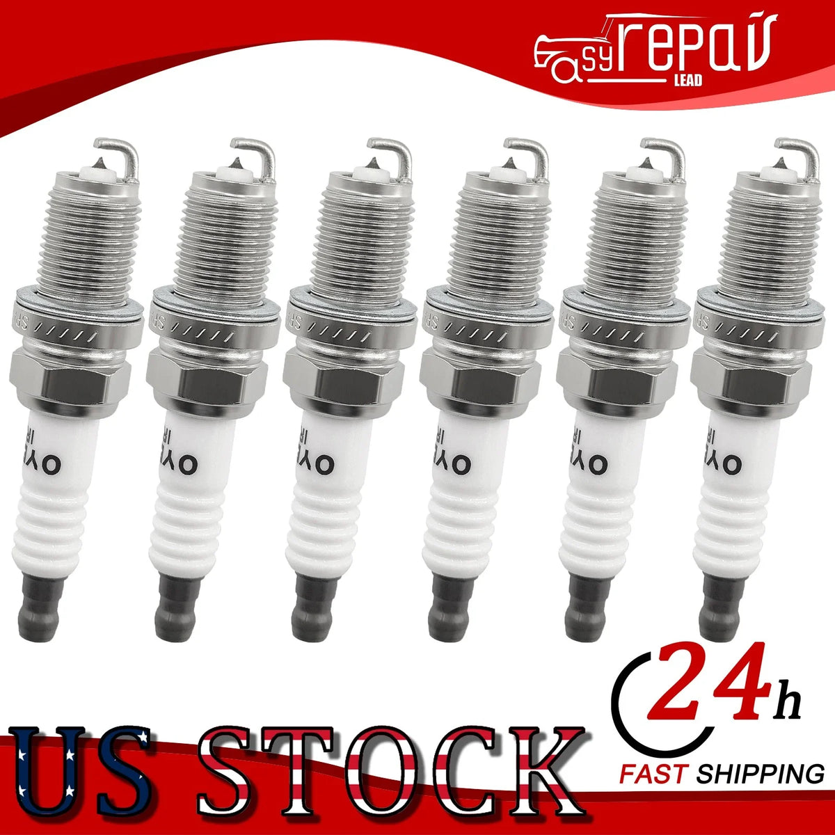 6pcs Ignition Coil & Spark Plug for Toyota Solara (1999–2008) UF267