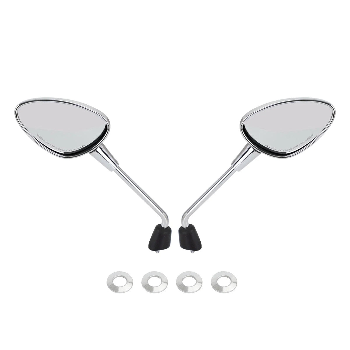 Chrome Mirror Set for Piaggio Vespa Sprint 50 125 150 (2014–Present) CM262001 CM262002
