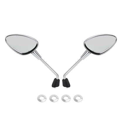 Chrome Mirror Set for Piaggio Vespa Sprint 50 125 150 (2014–Present) CM262001 CM262002