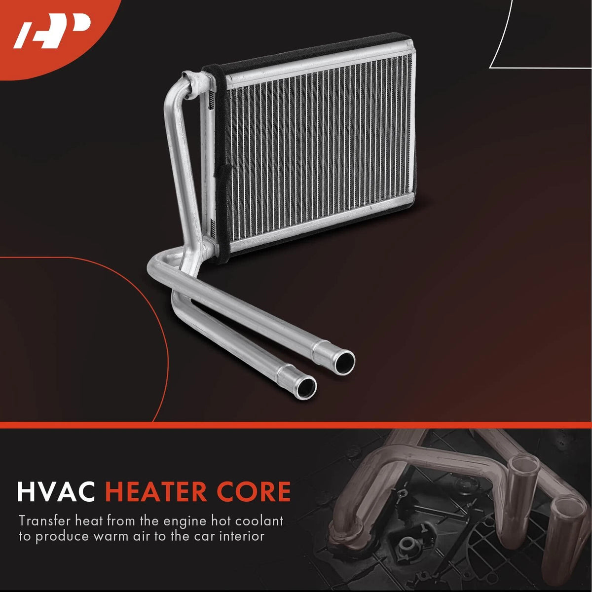 HVAC Heater Core for Toyota Corolla Matrix (2003–2004) 8710702100, 9010410