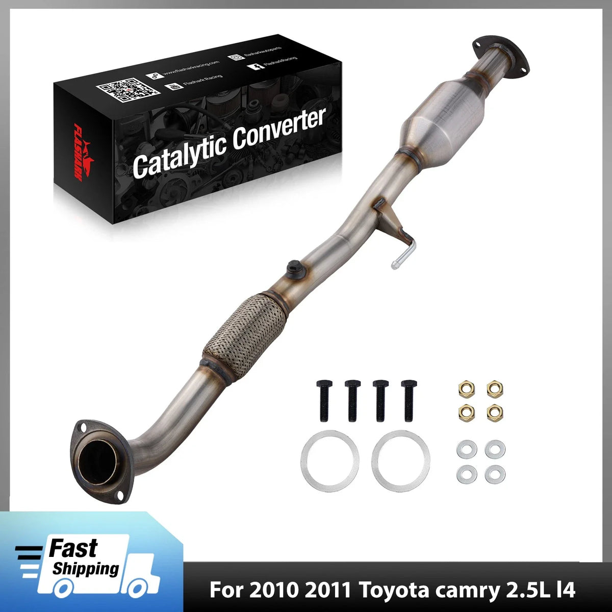 Rear Catalytic Converter for Toyota Camry 2010–2011 (2.5L) EPA