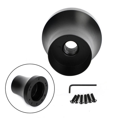 Aluminum Steering Wheel Adapter Hub for EZGO TXT & RXV (Black T9)