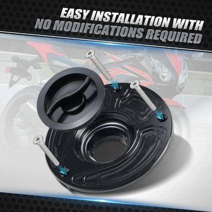 CNC Fuel Gas Tank Cap Cover for Honda RC51, CBR500F/X, CBR600 F4i/F4/F3/F2