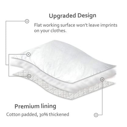 Extra Large Ironing Mat (47.25 x 21.55 inch) Portable Ironing Blanket