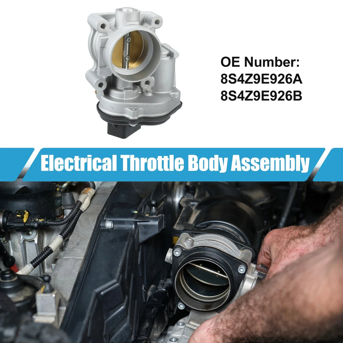 Throttle Body Assembly No. 8S4Z9E926A for Ford Focus (2008–2011)