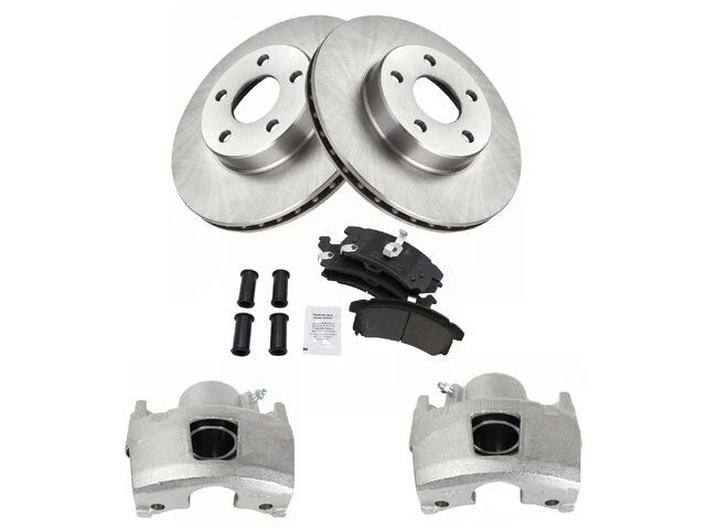 Set of 4 Brake Pads and Rotors for Buick Skylark (1996–1998) 55182HRFJ