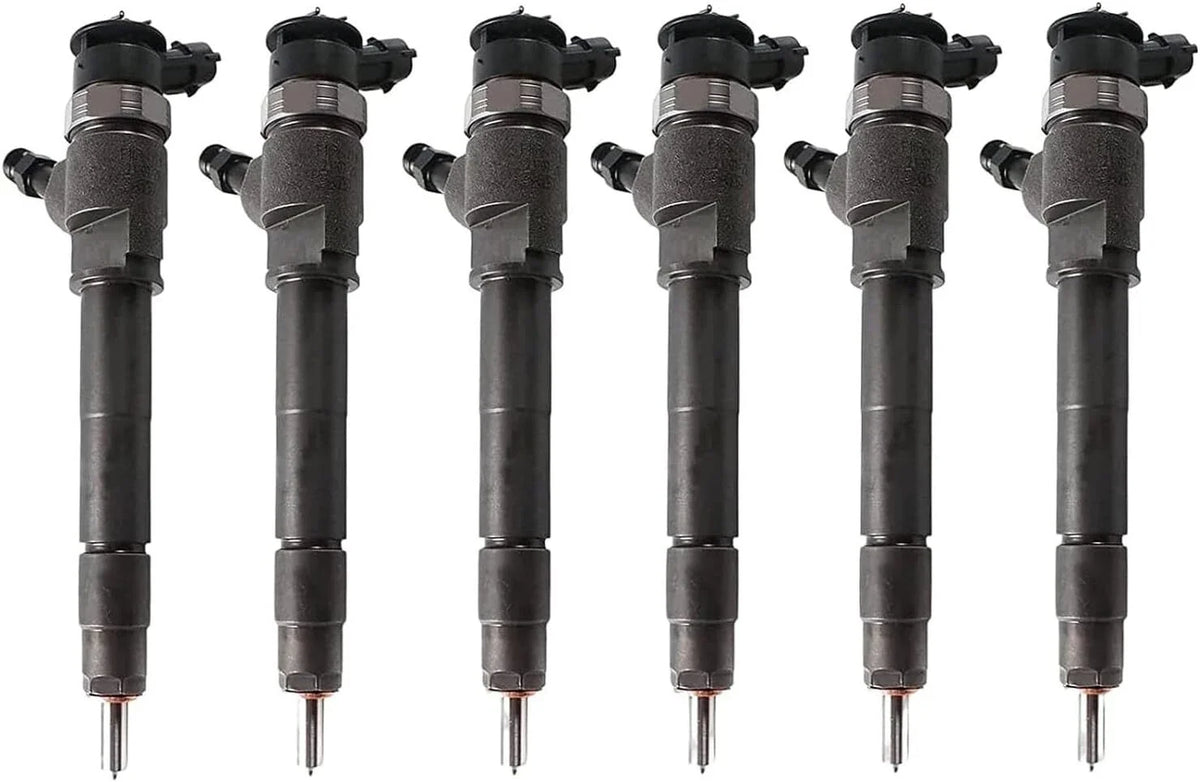 6X Fuel Injector 0445110250 WLAA13H50 for Mazda BT-50 (2006–2011)