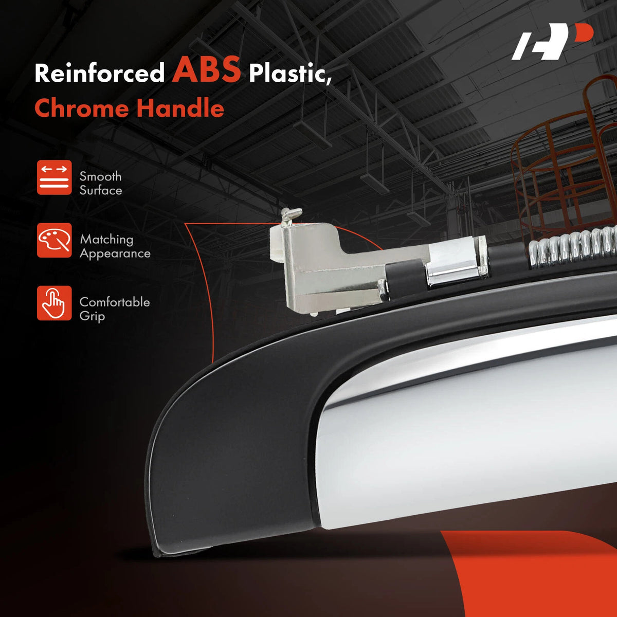 Rear Passenger Exterior Door Handle for Kia Rio/Rio5 (2006–2011) 83660-1G050-MP