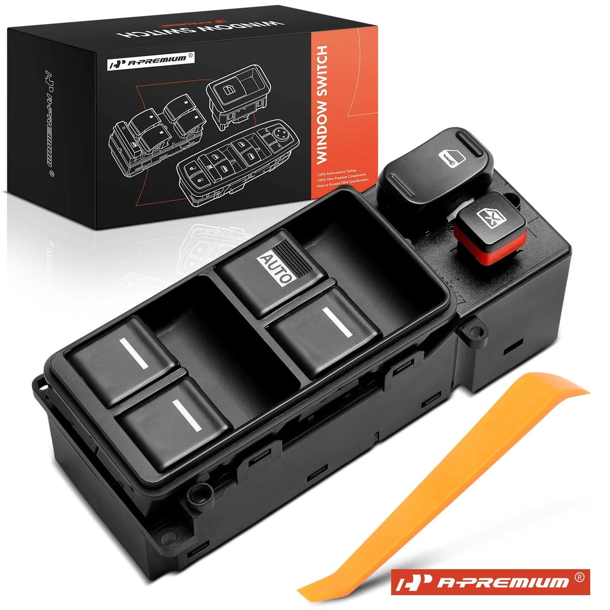 Front Left Power Window Switch for Honda Accord (2003–2007) 35750SDAH15