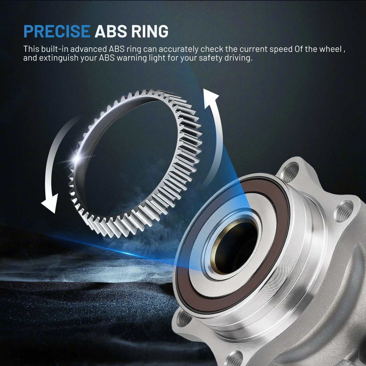 Rear Wheel Bearing & Hub for Subaru Forester Impreza XV (2008–2014)