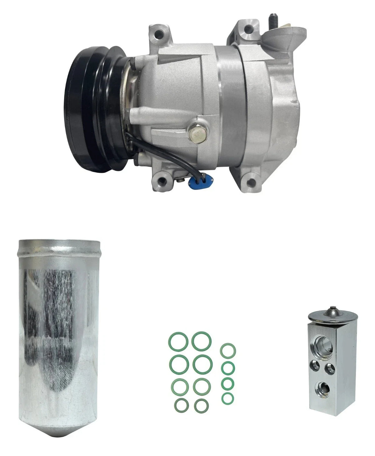 AC Compressor Kit Replacement for Daewoo Lanos 1.6L (2001–2002)