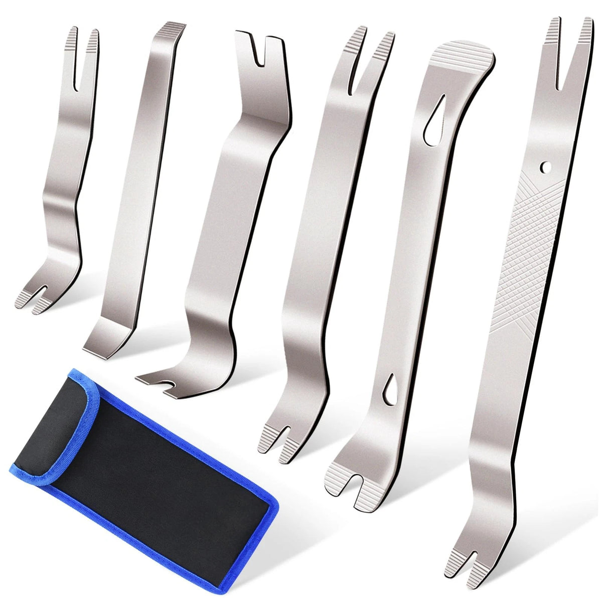 6pcs Metal Trim Removal Tool Kit for Automotive Use