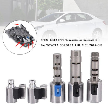 5X K313 CVT Transmission Solenoid Kit for Toyota Corolla (2014–ON)