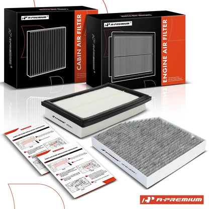 Engine & Activated Carbon Cabin Air Filter for Benz E300 GLC300 GLC350e (2016–2023)
