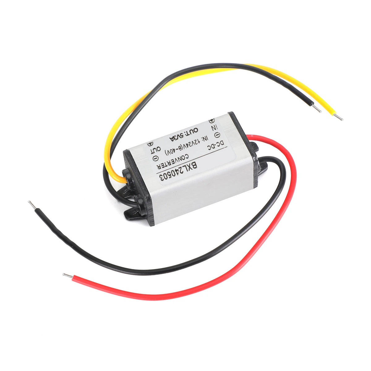 Waterproof 12V/24V to 5V Step Down Converter Module Power Supply I015-A075