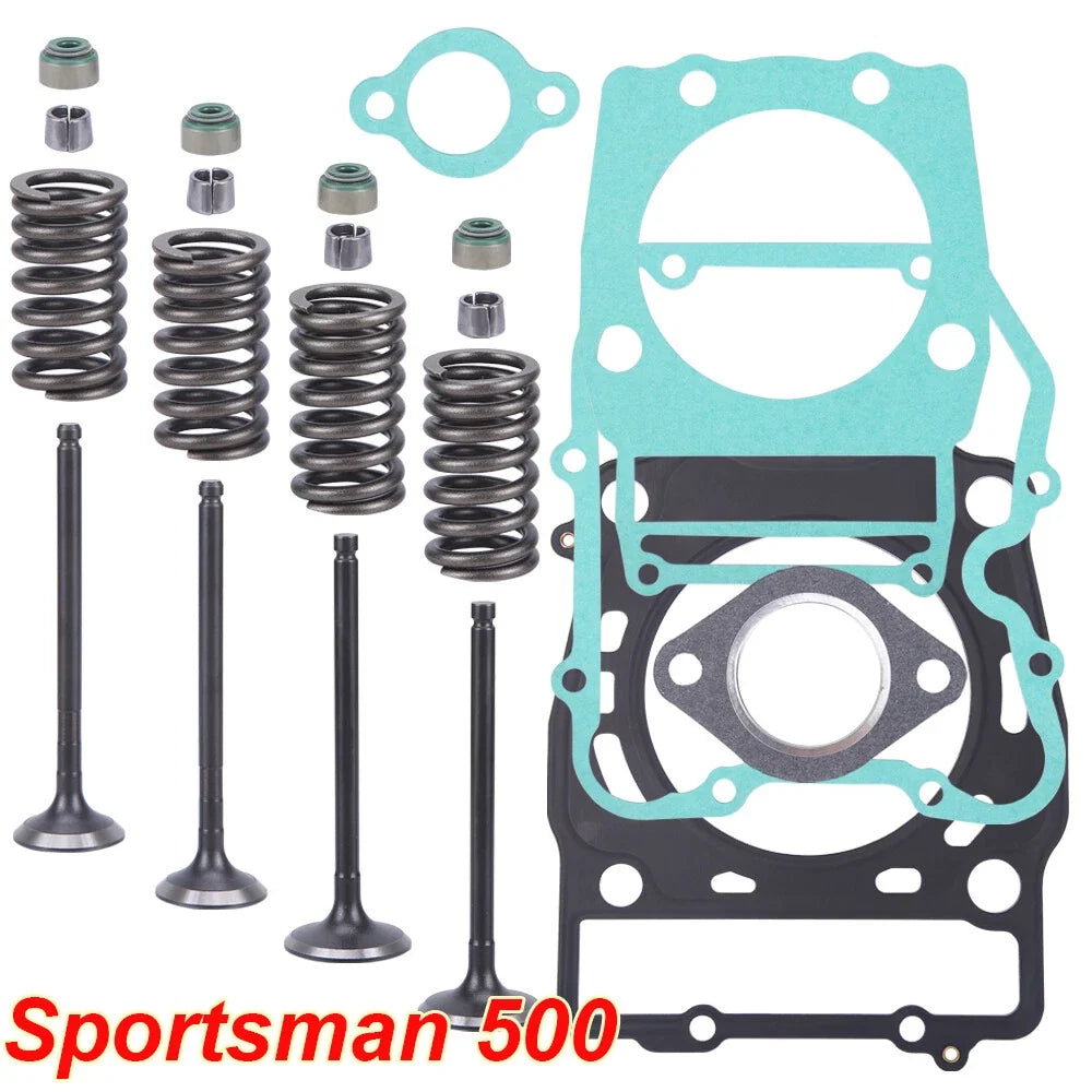 Cylinder Head Valve Spring Collet Gaskets Kit for Polaris Sportsman 500 (1996–2013)