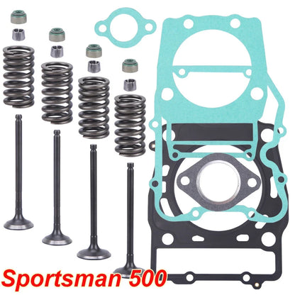 Cylinder Head Valve Spring Collet Gaskets Kit for Polaris Sportsman 500 (1996–2013)
