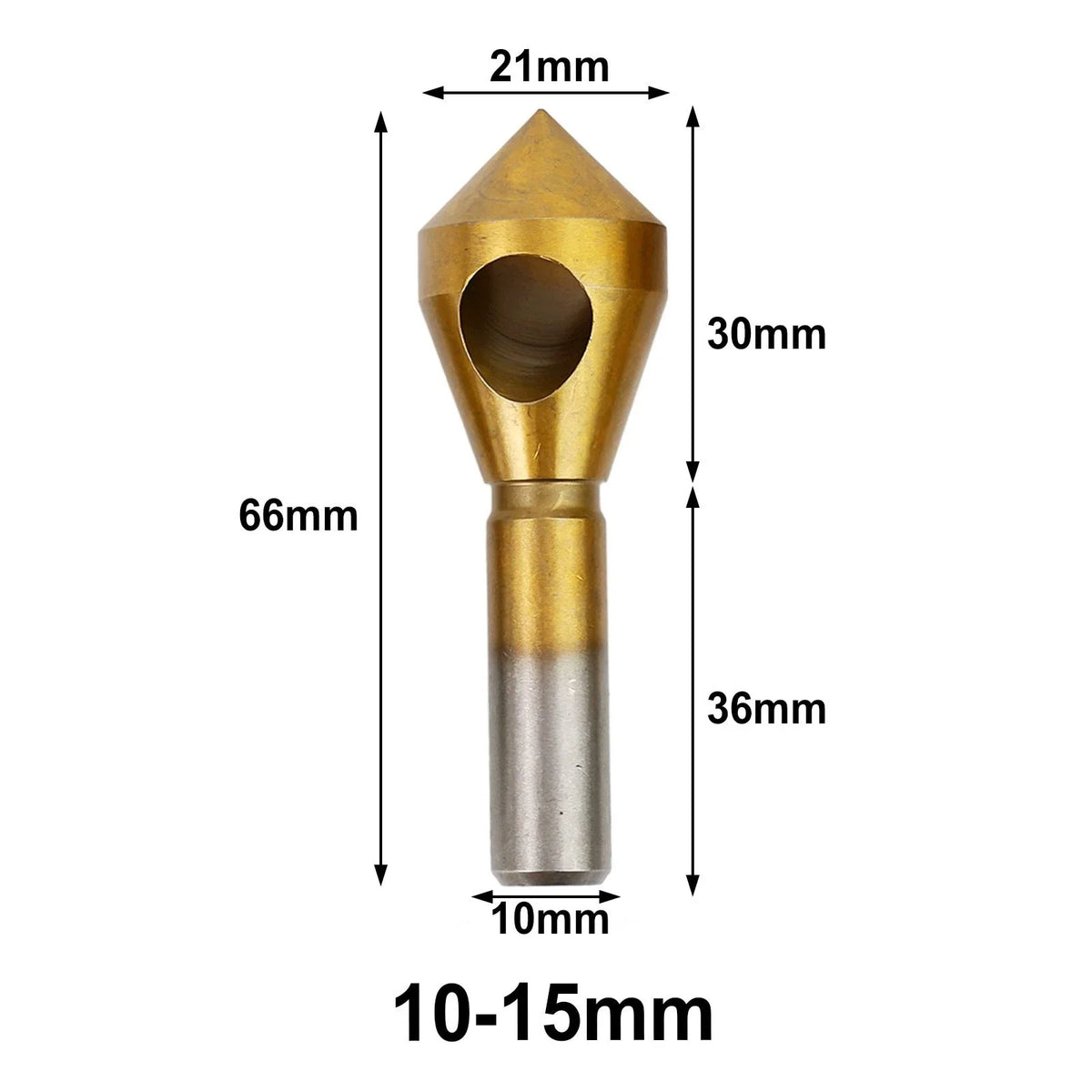 Countersink Drill Bit Set of 4 for Metal Wood Plastic