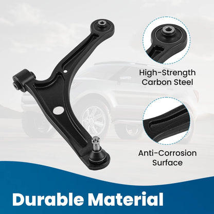 Set of 2 Front Lower Control Arms w/ Ball Joints for Acura MDX (2001–2006)