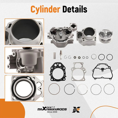 Engine Cylinder Piston Kit Head Assembly for Honda TRX420 (2009–2024) 12251-HP7-A01