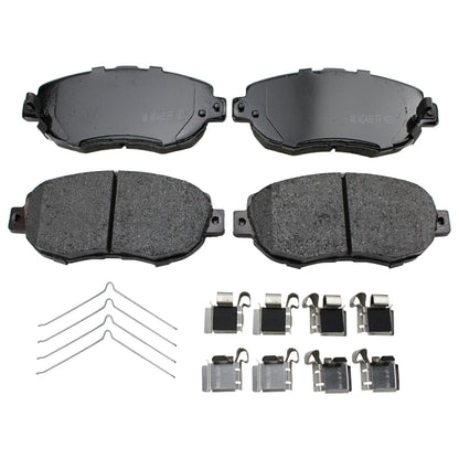 Set of 4 Akebono ProACT Front Ceramic Brake Pads for Toyota Supra (1993–2002)