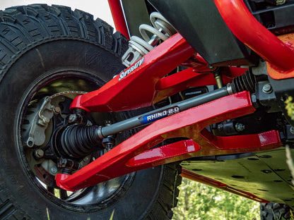 High Clearance Boxed A-Arms for Polaris RZR XP Turbo (2016–2021) - Red