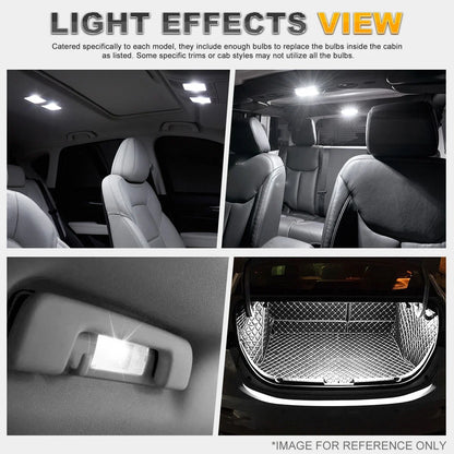 LED Dome Glove Box Cargo Light Bulb Kit 16 Pcs for Toyota 4Runner (2003–2009)