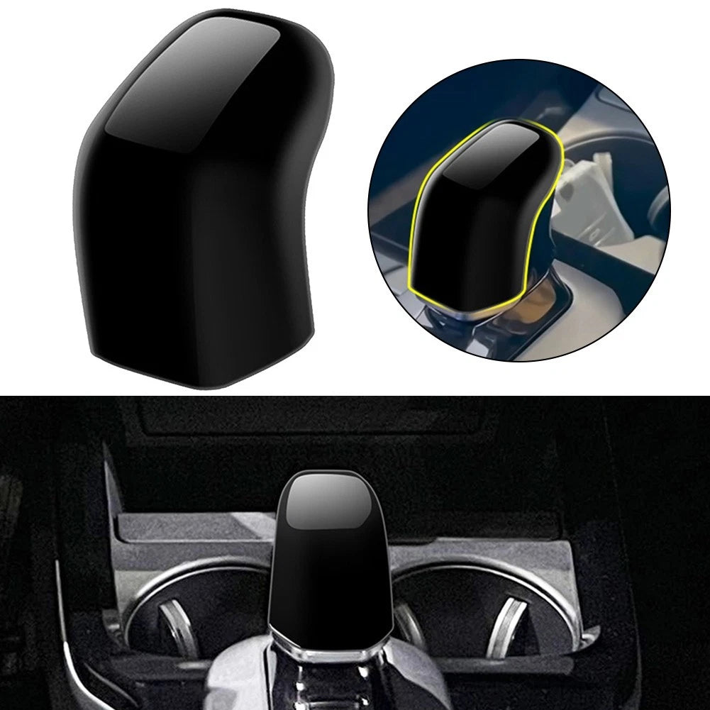 Carbon Fiber ABS Gear Shift Head Cover Trim for Toyota Prius (60 Series)