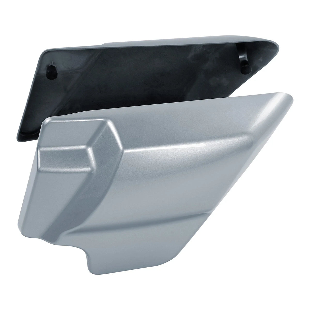 Battery Fairing Side Covers for Harley Touring (2009–2023) Barracuda Silver