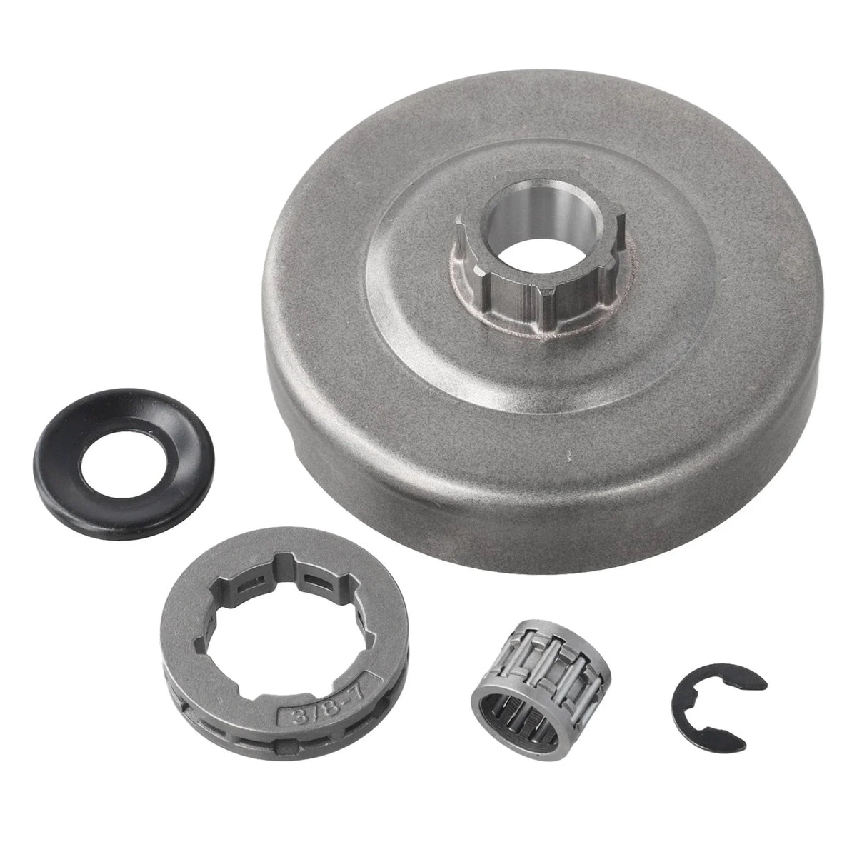 Clutch Drum Sprocket Rim 3/8-7 for Husqvarna 362 365 371 372 372XP