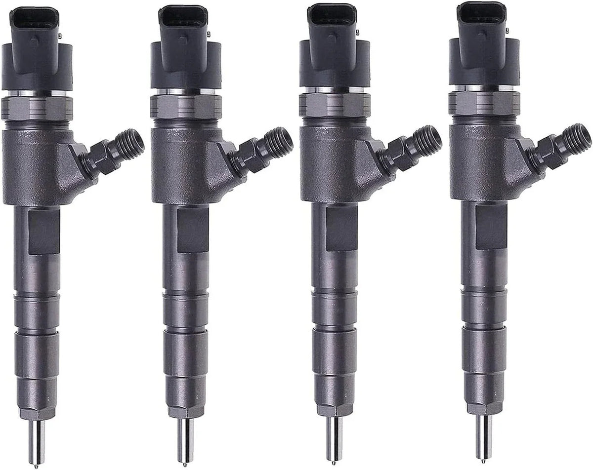 Set of 4 Fuel Injectors 129E01-53100 0445110508 for Yanmar 4TNV98CT (2000–2023)