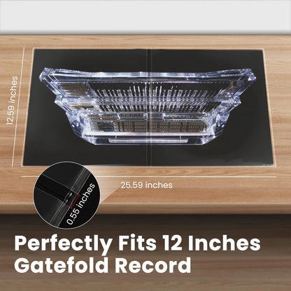 Set of 3 Gatefold Record Sleeves for 12 Inch Vinyl Albums
