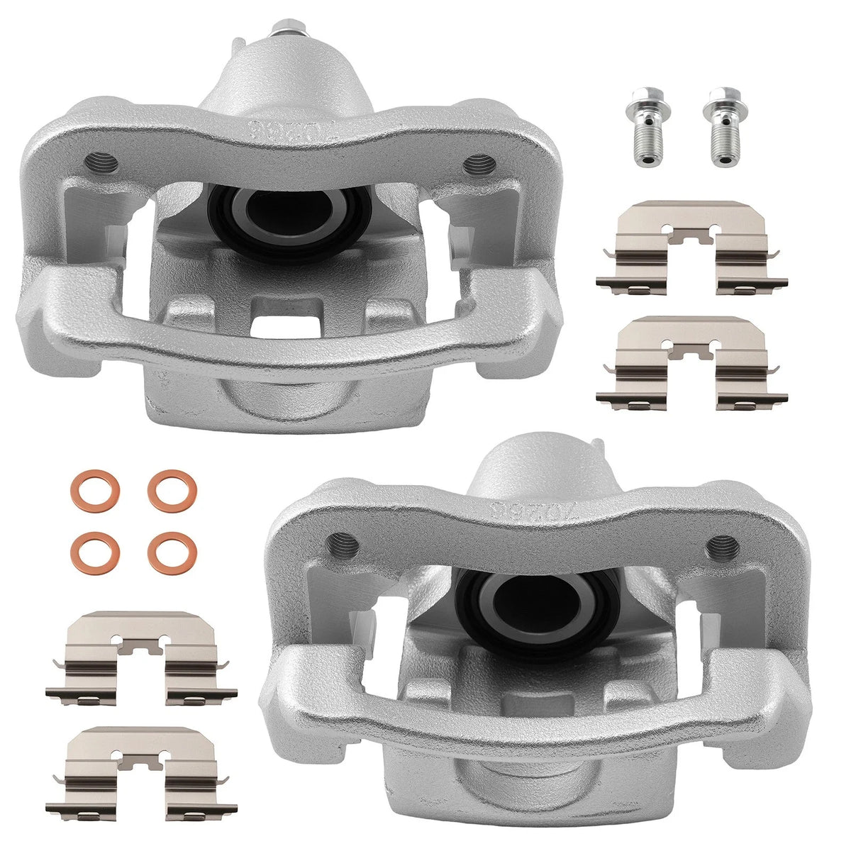 Set of 2 Rear Disc Brake Calipers for Hyundai Sonata (2008–2010) 19B3413A 19B3412A