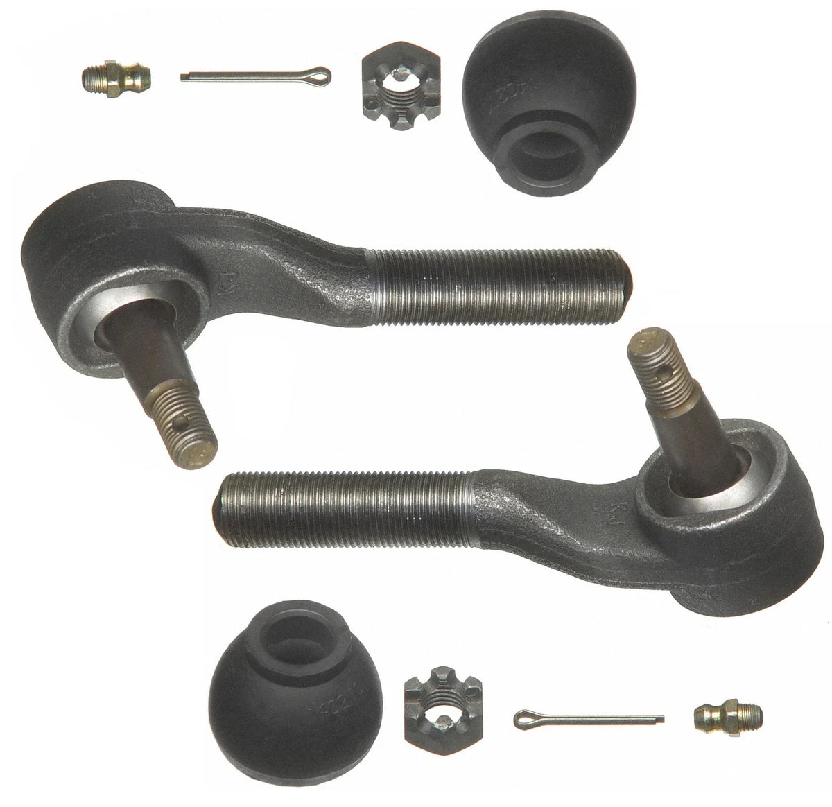 Set of 2 Outer Moog Steering Tie Rod Ends for Ford Fairlane, Mercury Montego (1962–1976)