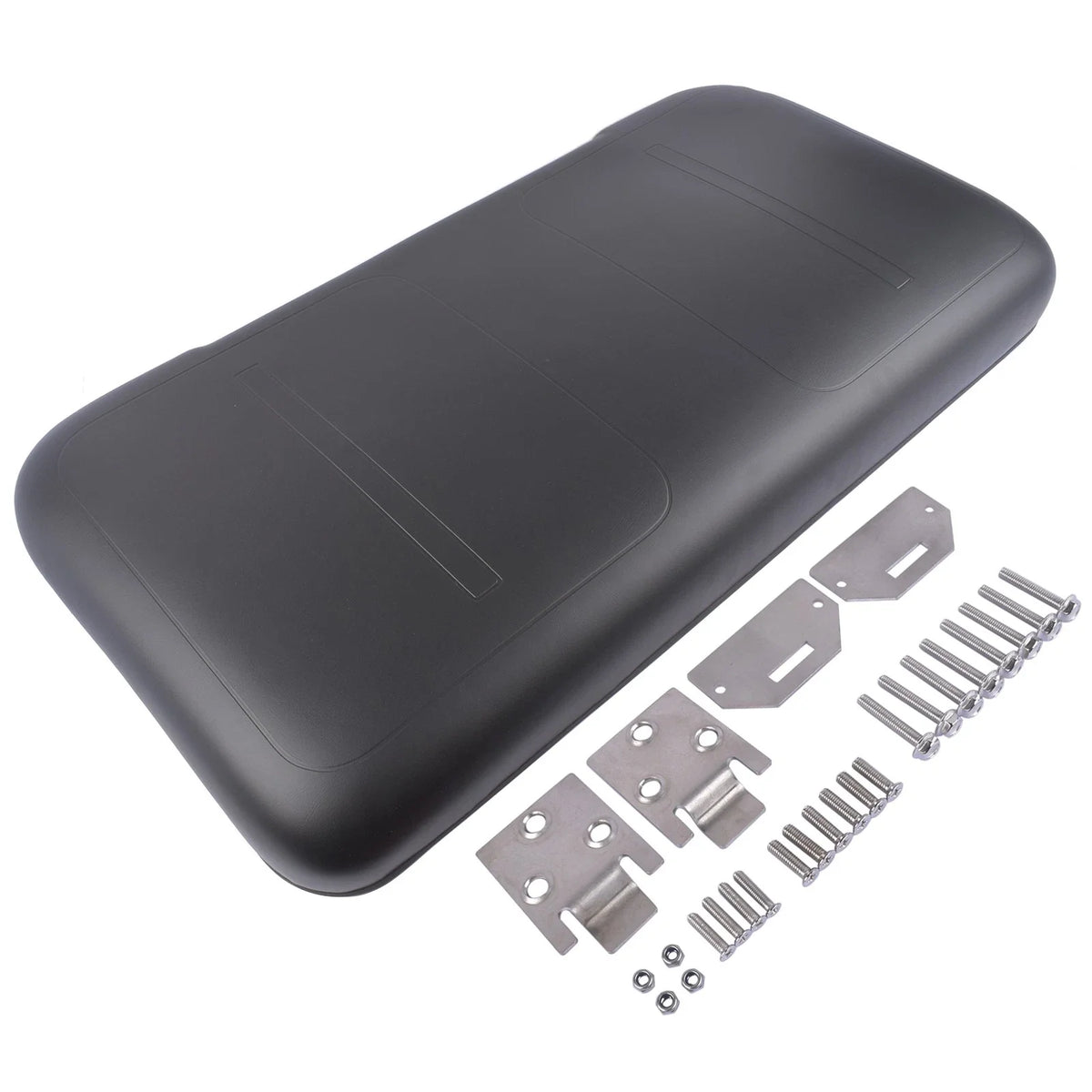 Black Front Seat Bottom with Hardware for EZGO Medalist TXT (1994–2013)