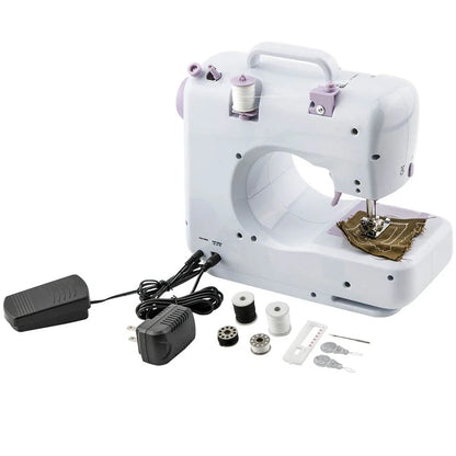 Sewing Machine with 12 Built-In Stitches for Crafting and Mending