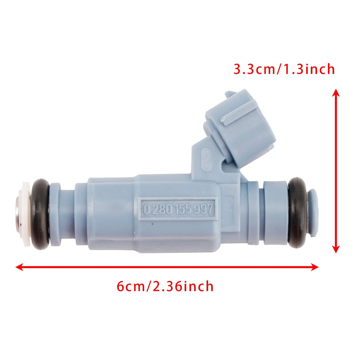 Fuel Injector for VW Audi Seat Skoda (0280155997, 06A906031AD)