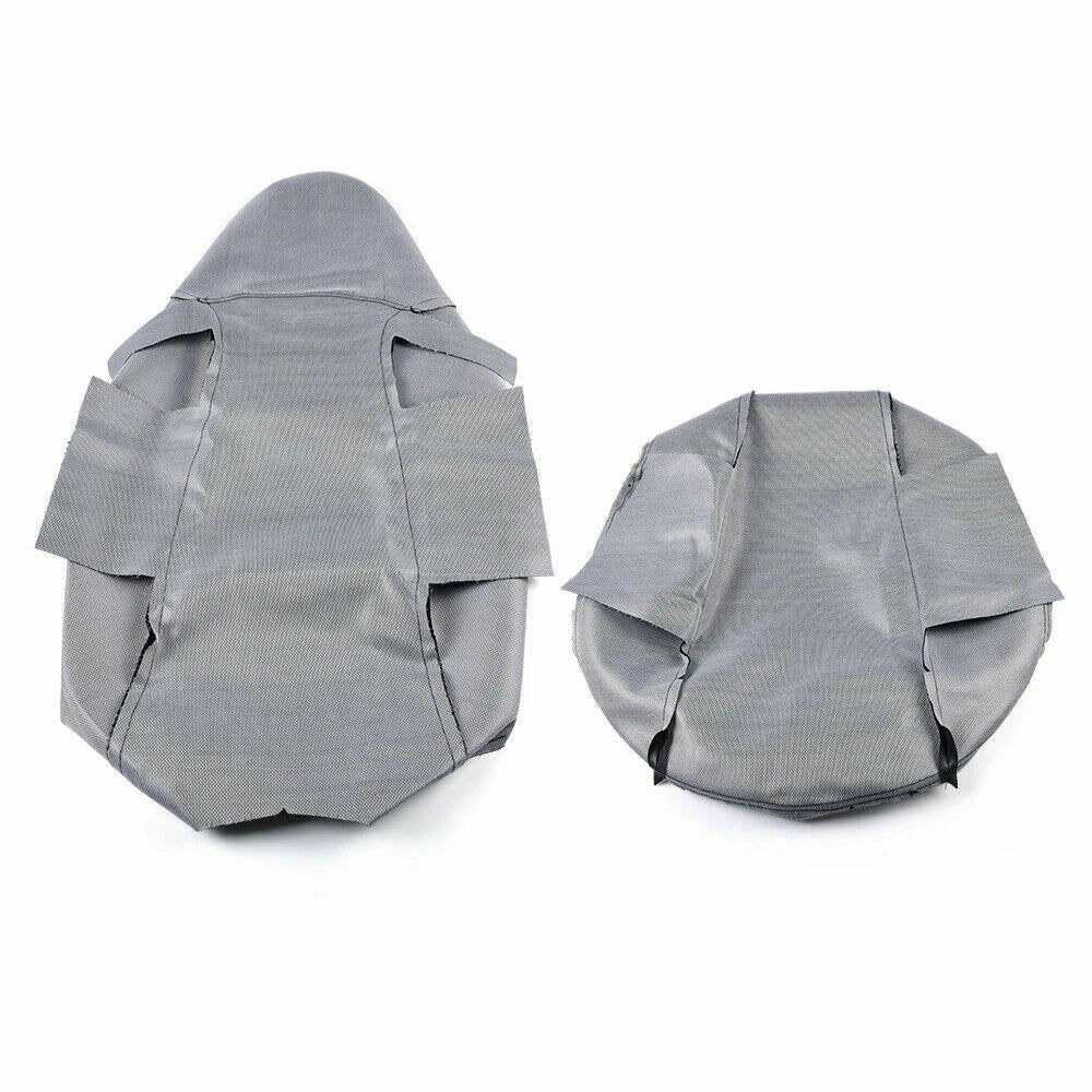 Leather Seat Cover Kit for Polaris RZR 570 800 900 (2008–Present) A-03SCB7109PBK