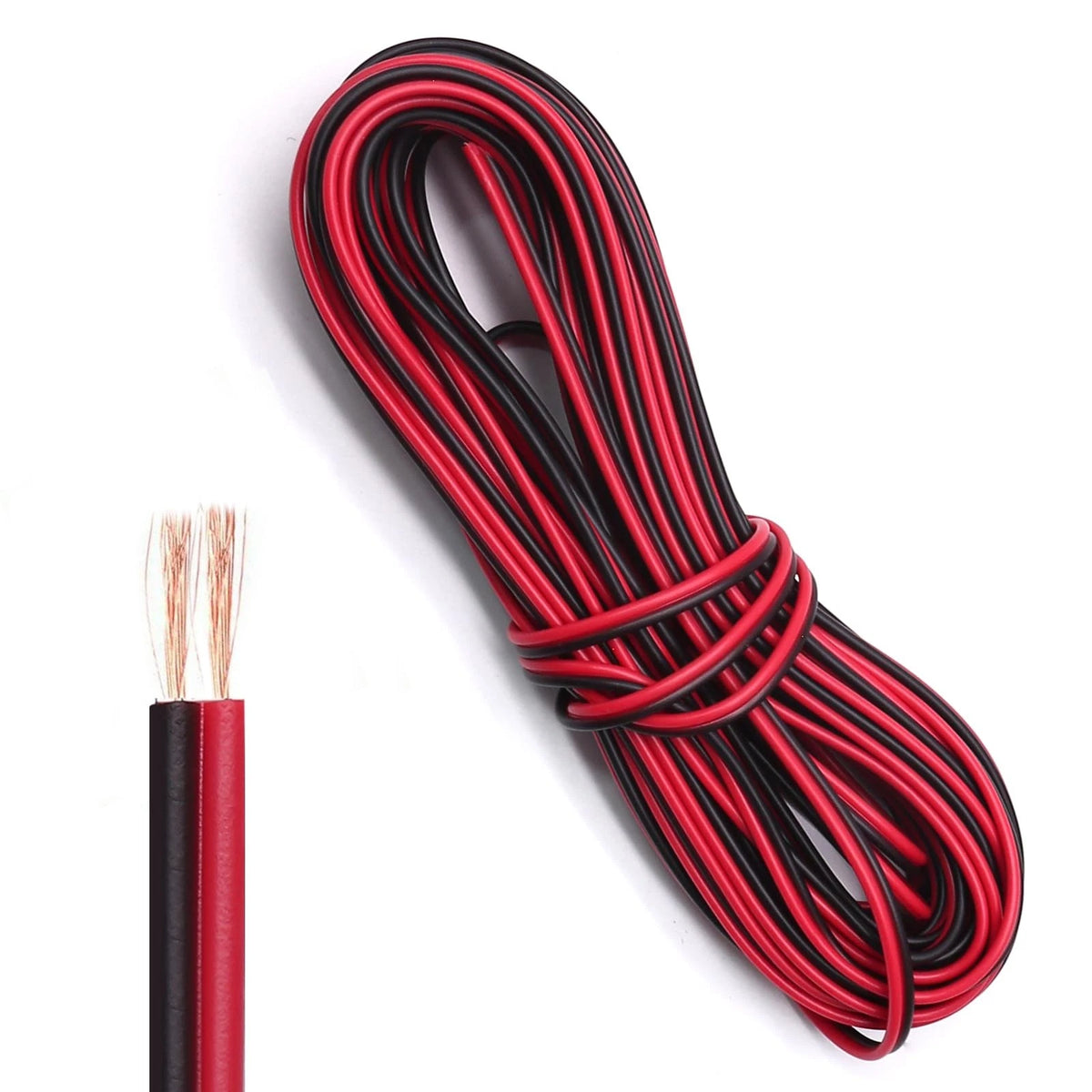 22 Gauge Wire Extension Cable for Automotive Use (32.8Ft/10M)
