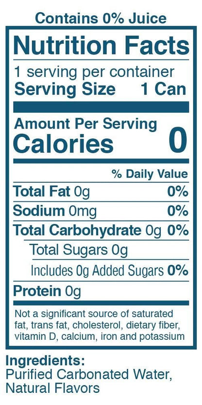 Pack of 12 Black Cherry Sparkling Water 12 Fl Oz Cans