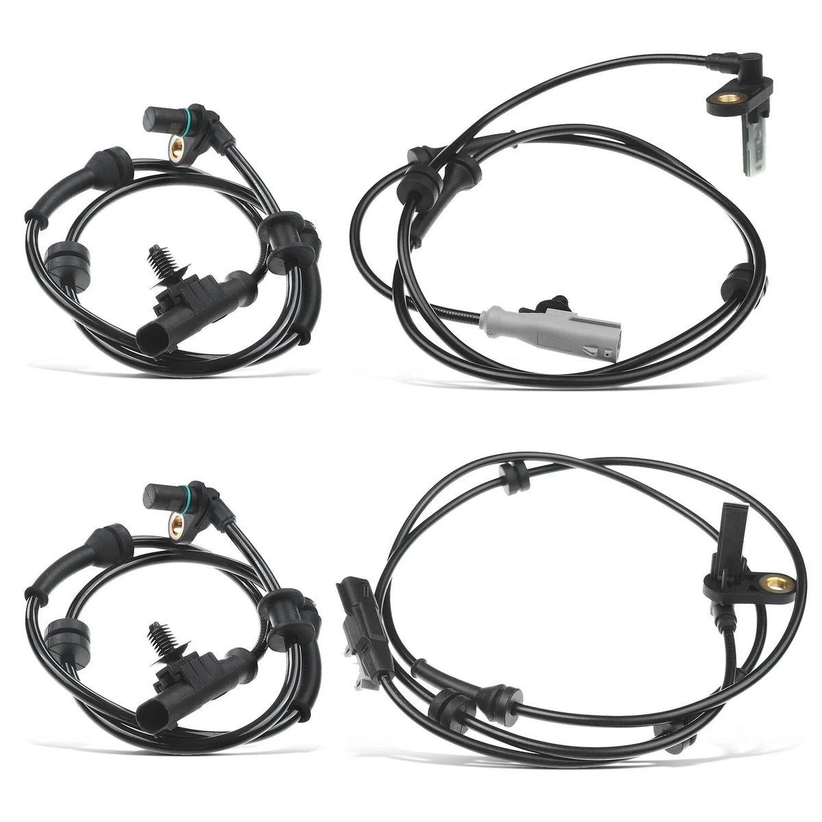 Set of 4 ABS Wheel Speed Sensors for Nissan Titan (2012–2015)