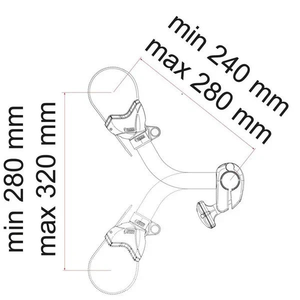 Fiamma Bike-Block Pro S 2 for Motorhome (2024) - 08831A01A