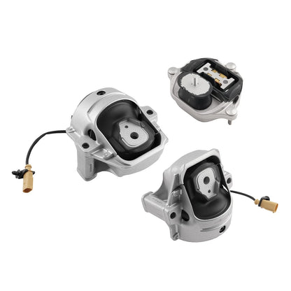3X Motor & Transmission Mount for Audi A5/A5 Quattro L4 2.0L (2010–2012) EM-5966