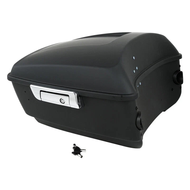 Matte Black King Trunk & Backrest for Harley Touring Street Glide (2014–2026)