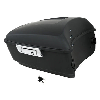 Matte Black King Trunk & Backrest for Harley Touring Street Glide (2014–2026)