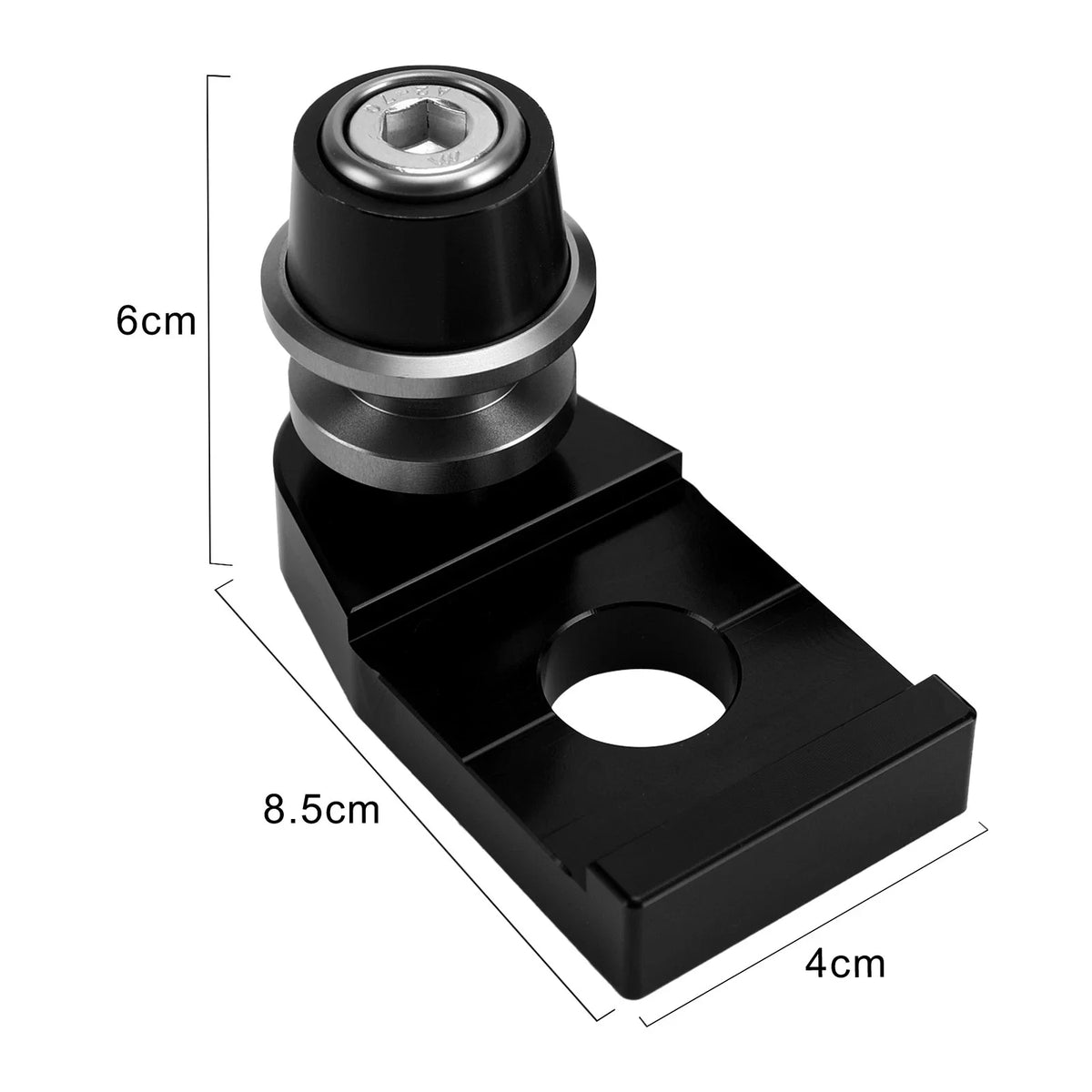 CNC Chain Adjuster Block with Stand Spool for Yamaha Tenere 700 (2019–2021)