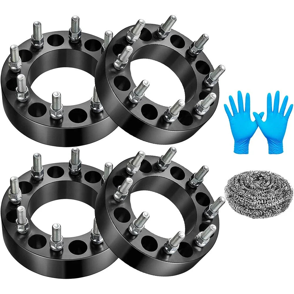 8Pcs 2 Inch Wheel Spacers M14x1.5 for Ford F-250 F-350 Super Duty (2008–2023)