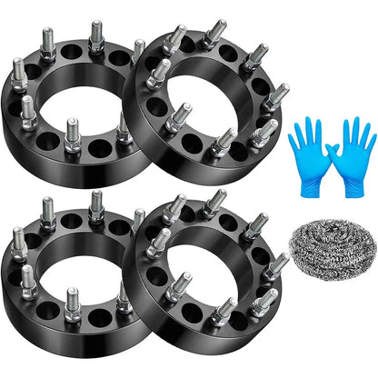 8Pcs 2 Inch Wheel Spacers M14x1.5 for Ford F-250 F-350 Super Duty (2008–2023)